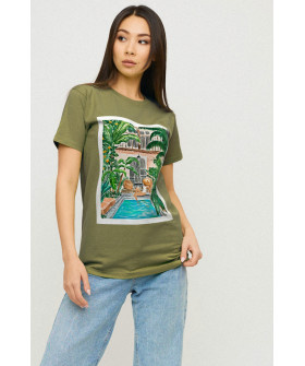 Футболка Boyfriend / air print /