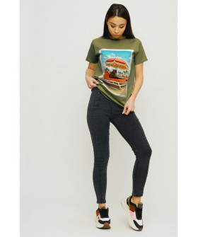 Футболка Boyfriend / air print /