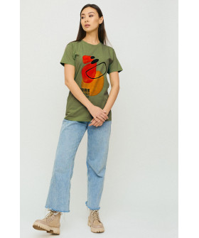 Футболка Boyfriend / air print /