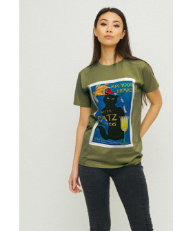 Футболка Boyfriend / air print /
