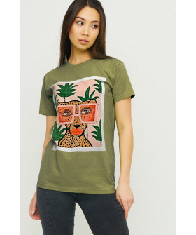 Футболка Boyfriend / air print /