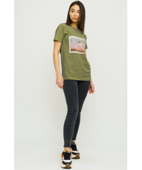 Футболка Boyfriend / air print /
