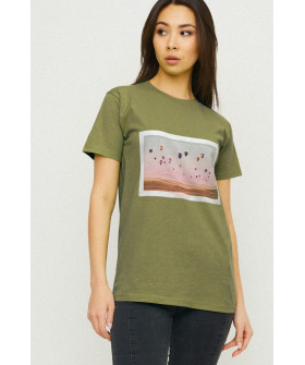 Футболка Boyfriend / air print /