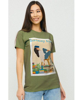 Футболка Boyfriend / air print /