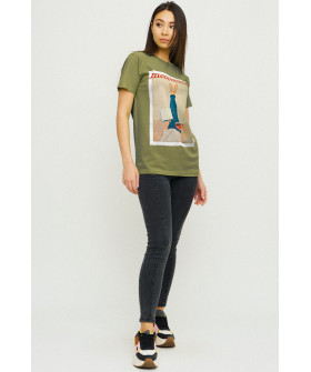Футболка Boyfriend / air print /
