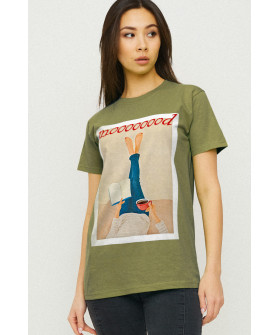 Футболка Boyfriend / air print /