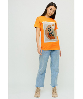 Футболка Boyfriend / air print /