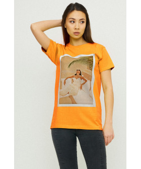 Футболка Boyfriend / air print /