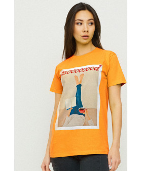 Футболка Boyfriend / air print /