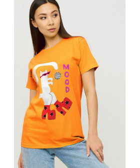 Футболка Boyfriend / air print /