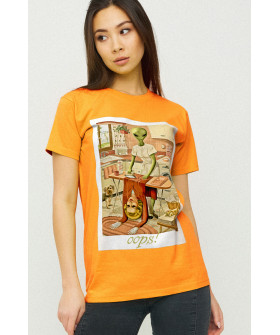 Футболка Boyfriend / air print /