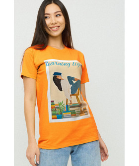 Футболка Boyfriend / air print /