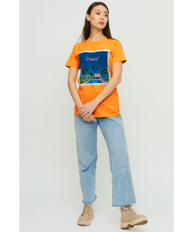 Футболка Boyfriend / air print /