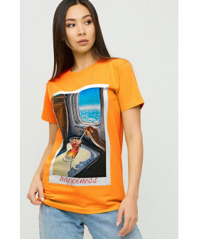 Футболка Boyfriend / air print /