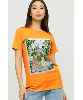 Футболка Boyfriend / air print /