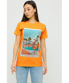 Футболка Boyfriend / air print /