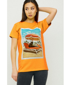 Футболка Boyfriend / air print /