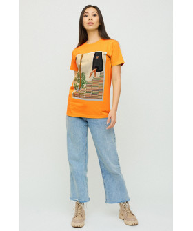 Футболка Boyfriend / air print /