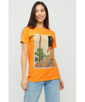 Футболка Boyfriend / air print /