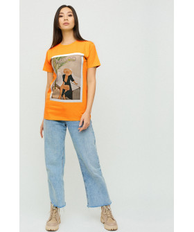 Футболка Boyfriend / air print /