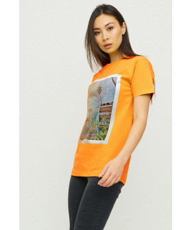 Футболка Boyfriend / air print /