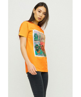 Футболка Boyfriend / air print /