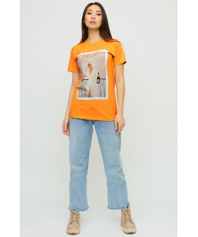 Футболка Boyfriend / air print /