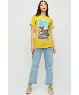 Футболка Boyfriend / air print /