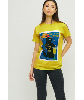 Футболка Boyfriend / air print /