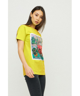 Футболка Boyfriend / air print /