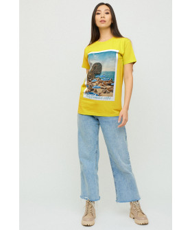 Футболка Boyfriend / air print /