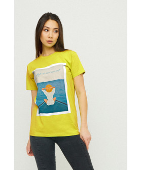 Футболка Boyfriend / air print /
