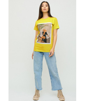 Футболка Boyfriend / air print /