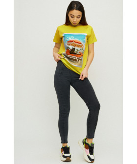 Футболка Boyfriend / air print /