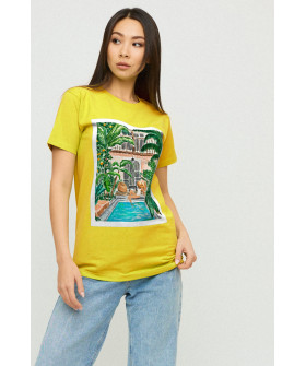 Футболка Boyfriend / air print /