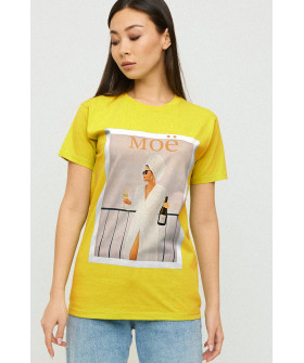 Футболка Boyfriend / air print /