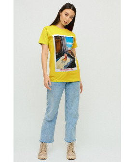 Футболка Boyfriend / air print /