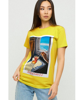 Футболка Boyfriend / air print /