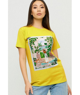 Футболка Boyfriend / air print /