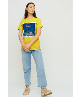 Футболка Boyfriend / air print /