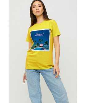 Футболка Boyfriend / air print /