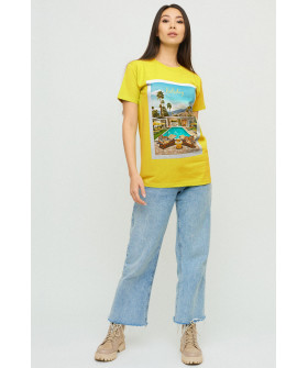 Футболка Boyfriend / air print /