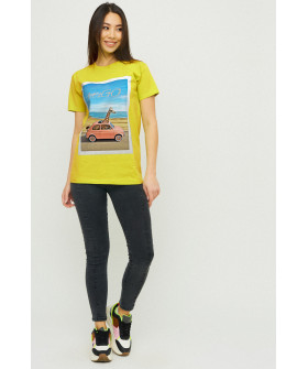 Футболка Boyfriend / air print /