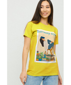 Футболка Boyfriend / air print /