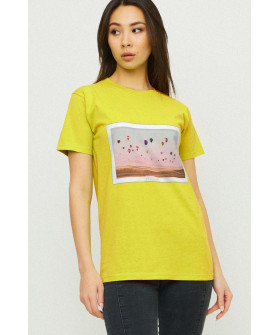 Футболка Boyfriend / air print /
