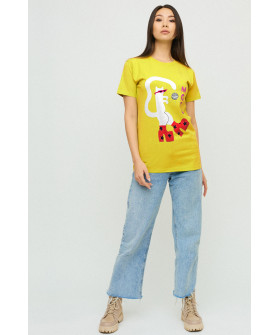 Футболка Boyfriend / air print /