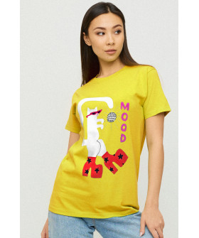 Футболка Boyfriend / air print /