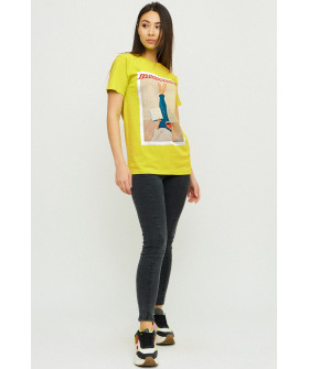 Футболка Boyfriend / air print /
