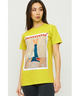 Футболка Boyfriend / air print /