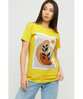 Футболка Boyfriend / air print /